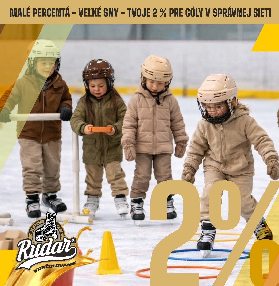 Tvoje 2% pre góly v správnej sieti